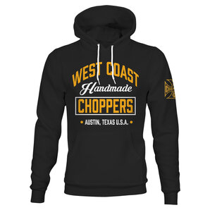 West Coast Choppers Handmade Hoodie Schwarz von West Coast Choppers