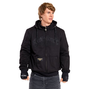 WCC Por Vida Riding Motorrad-Hoodie Schwarz West Coast Choppers von West Coast Choppers