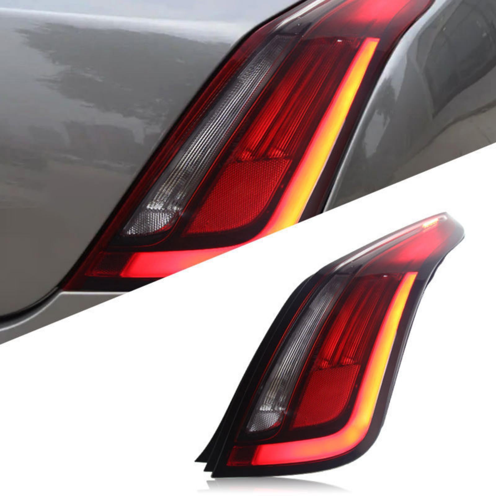 WCSMHYW Auto Anhänger Rückleuchten für Jaguar XJL, Multifunktion Anhänger Beleuchtung Bremsleuchte Sicherheit Licht, Auto Zubehör WCSMHYW Auto Anhänger Rückleuchten für Jaguar XJL, Multifunktion Anhänger Beleuchtung Bremsleuchte Sicherheit Licht, Auto Zubehör von WCSMHYW