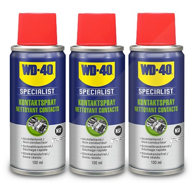 Wd-40 3x 100ml Kontaktspray [Hersteller-Nr. 49983/NBA] von WD-40