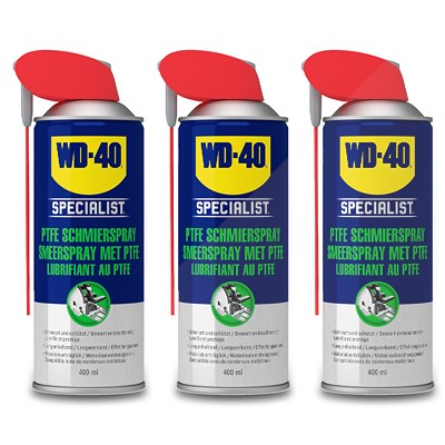 Wd-40 3x 400ml PTFE Schmierspray [Hersteller-Nr. 49396/25NBA] von WD-40