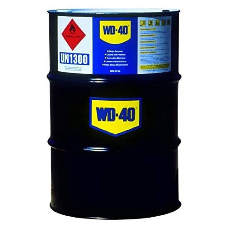 WD-40 Multifunktionsöl Grossgebinde 200 Liter Fass, Aluminium & Zink, Korrosion verhindern, 181.44 kg von WD-40