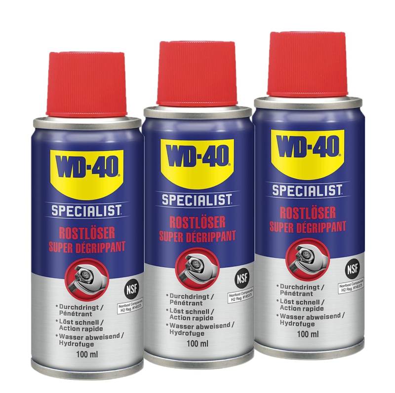 WD-40 Specialist Rostlöser 100ml (3x100 ml) von WD-40