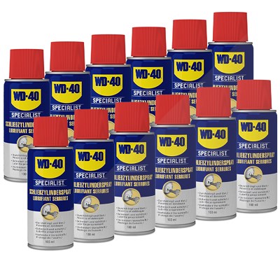 Wd-40 12x 100ml Schließzylinderspray [Hersteller-Nr. 49462/NBA] von WD-40