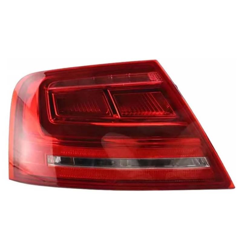 Rücklichter für Audi A8 D4 2010-2013, Rückleuchten Autorücklichter Bremsbremsleuchte Rückleuchten Nebelscheinwerfer Standlicht Autozubehör,A/Left Outside von WDRFHTG