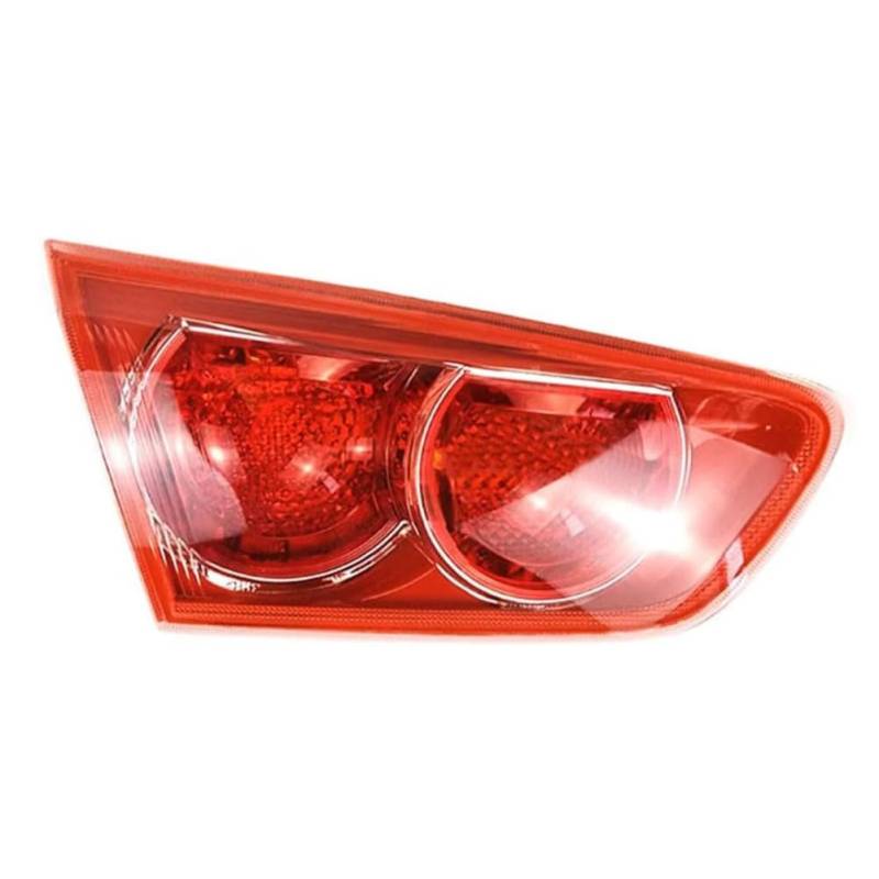 WDRFHTG Rücklichter für Mitsubishi Lancer Sedan 2010-2015, Rückleuchten Autorücklichter Bremsbremsleuchte Rückleuchten Nebelscheinwerfer Standlicht Autozubehör,A/Red Left Inside von WDRFHTG