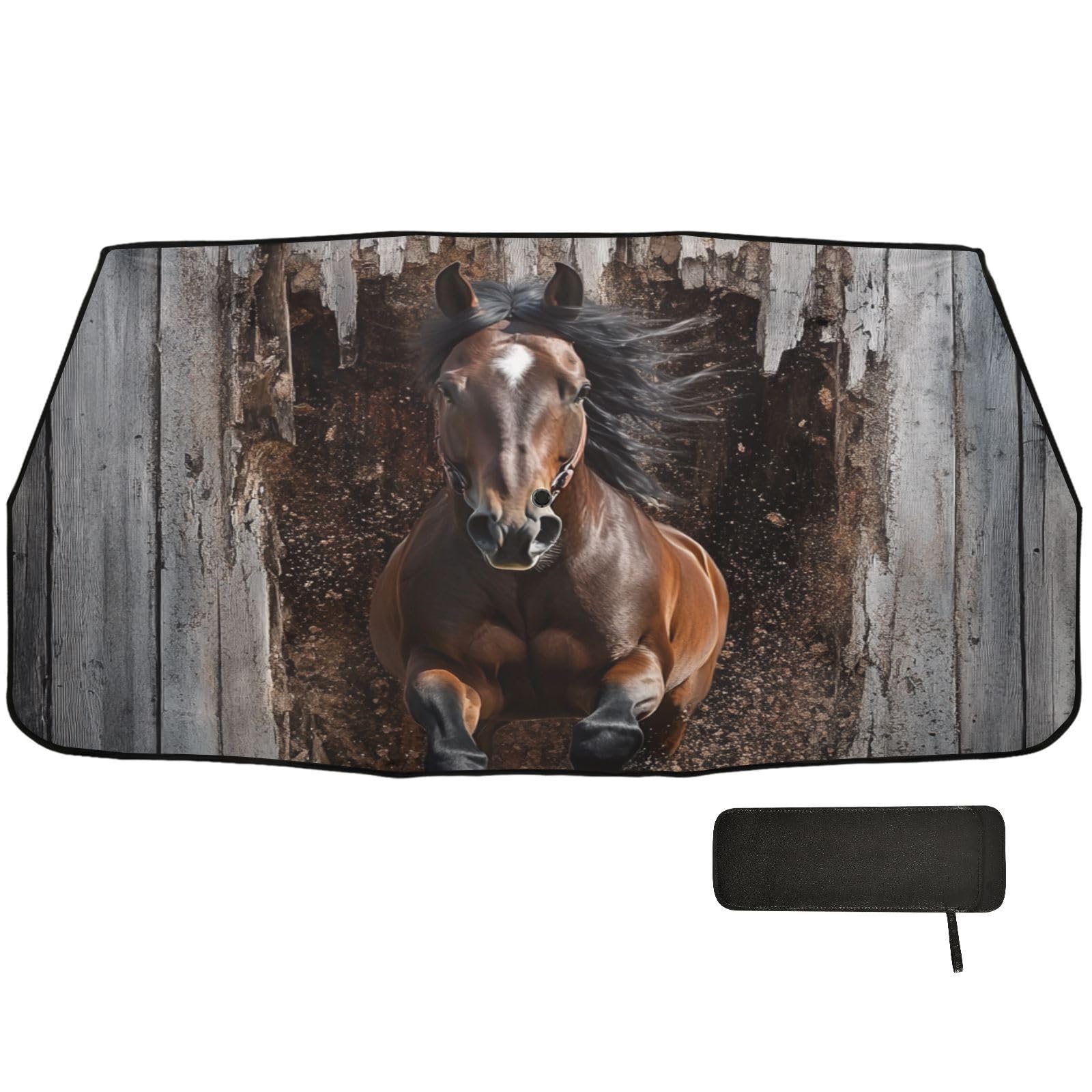 3D Holzwand Tier Pferd Grau Auto Windschutzscheibe Sonnenschutz Faltbar Frauen Schutz Solar Viseras para el sol para carros 3D Holzwand Tier Pferd Grau Auto Windschutzscheibe Sonnenschutz Faltbar Frauen Schutz Solar Viseras para el sol para carros von WDdZzyy