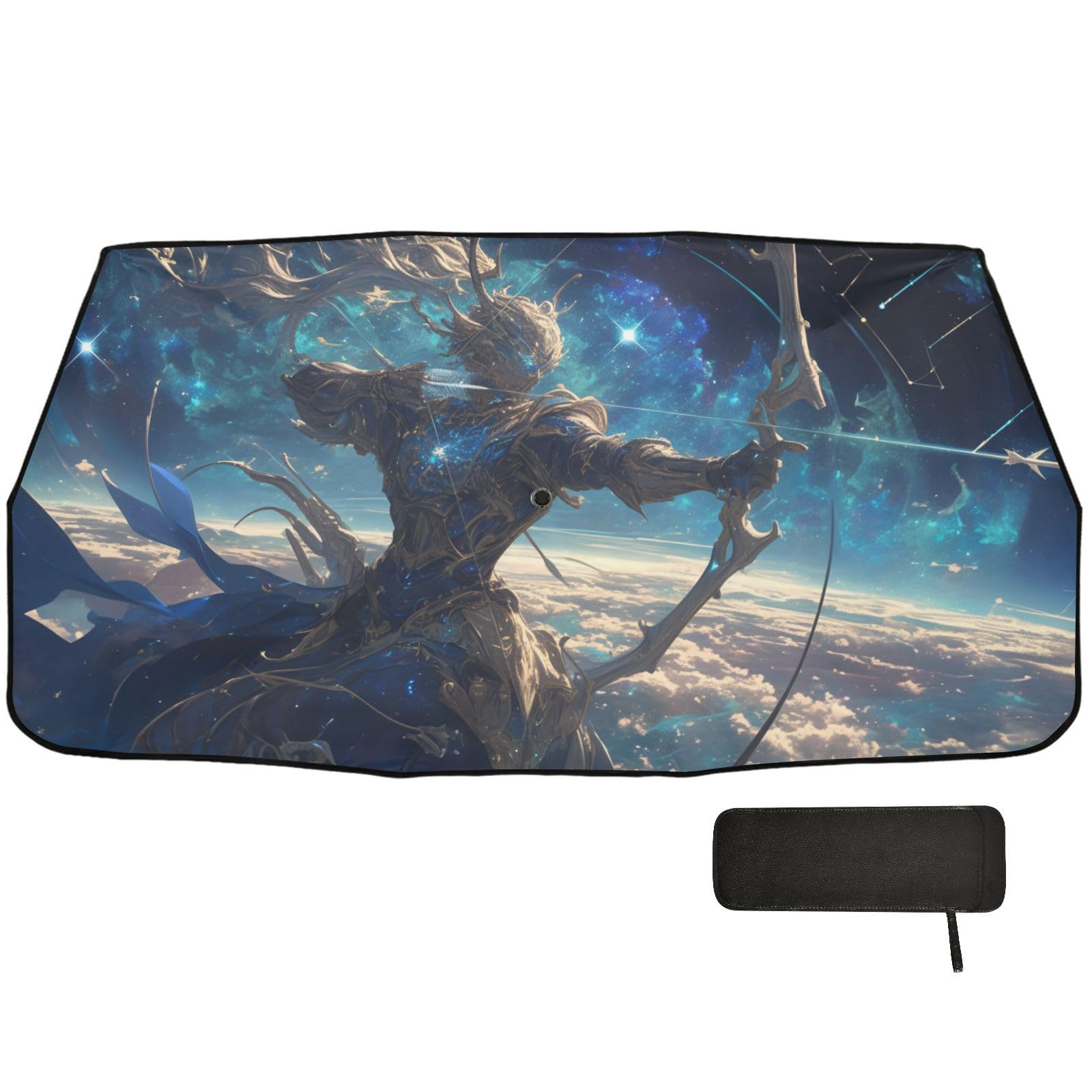 Mysterious Archer Fantasy Art Style Sonnenschutz für Auto Windschutzscheibe Faltbarer Block Sonnenschutz Tapasoles para carro Mysterious Archer Fantasy Art Style Sonnenschutz für Auto Windschutzscheibe Faltbarer Block Sonnenschutz Tapasoles para carro von WDdZzyy