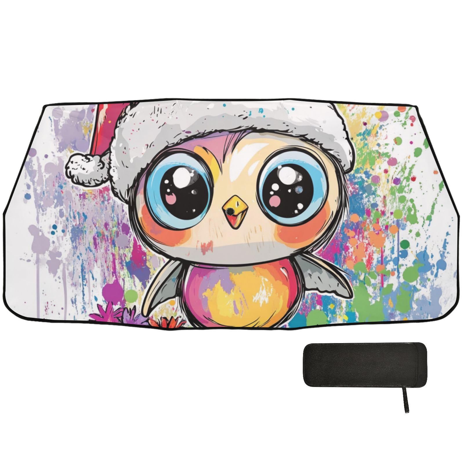 Niedlicher Lovebird Frohe Weihnachten Auto Windschutzscheibe Sonnenschutz Faltbar Faltbar Mann Guard Windschutzscheibe Abdeckung para sol de auto Niedlicher Lovebird Frohe Weihnachten Auto Windschutzscheibe Sonnenschutz Faltbar Faltbar Mann Guard Windschutzscheibe Abdeckung para sol de auto von WDdZzyy