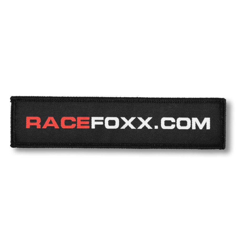 RACEFOXX Aufnäher, Bügelbild, Bügelaufnäher, Lederkombi, Logo, schwarz RACEFOXX Aufnäher, Bügelbild, Bügelaufnäher, Lederkombi, Logo, schwarz von WE ARE RACING. RACEFOXX.COM