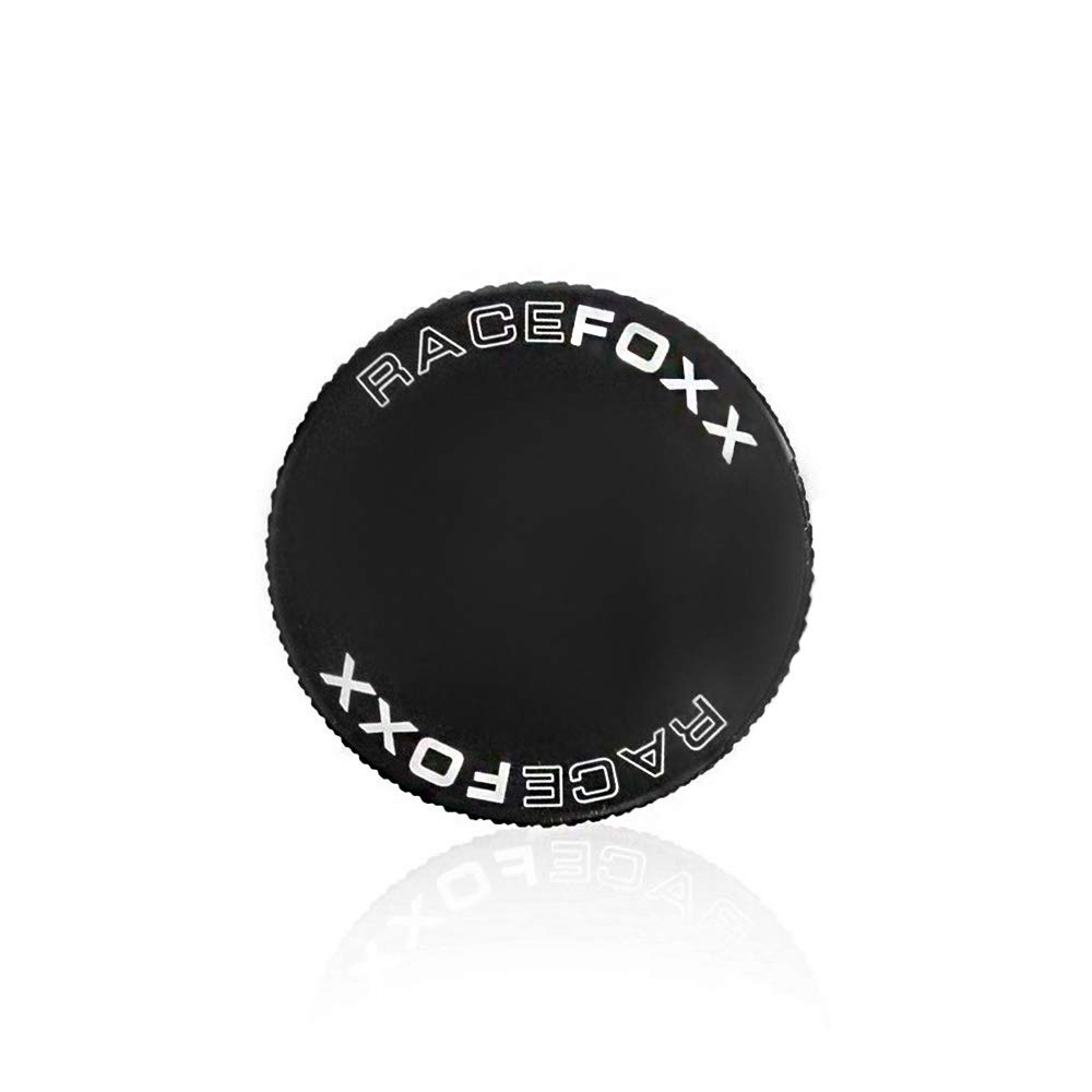 RACEFOXX Deckel für Bremsflüssigkeitsbehälter Bremsflüssigkeit Deckel Behälter hinten, schwarz, kompatibel mit KTM1290SD von WE ARE RACING. RACEFOXX.COM