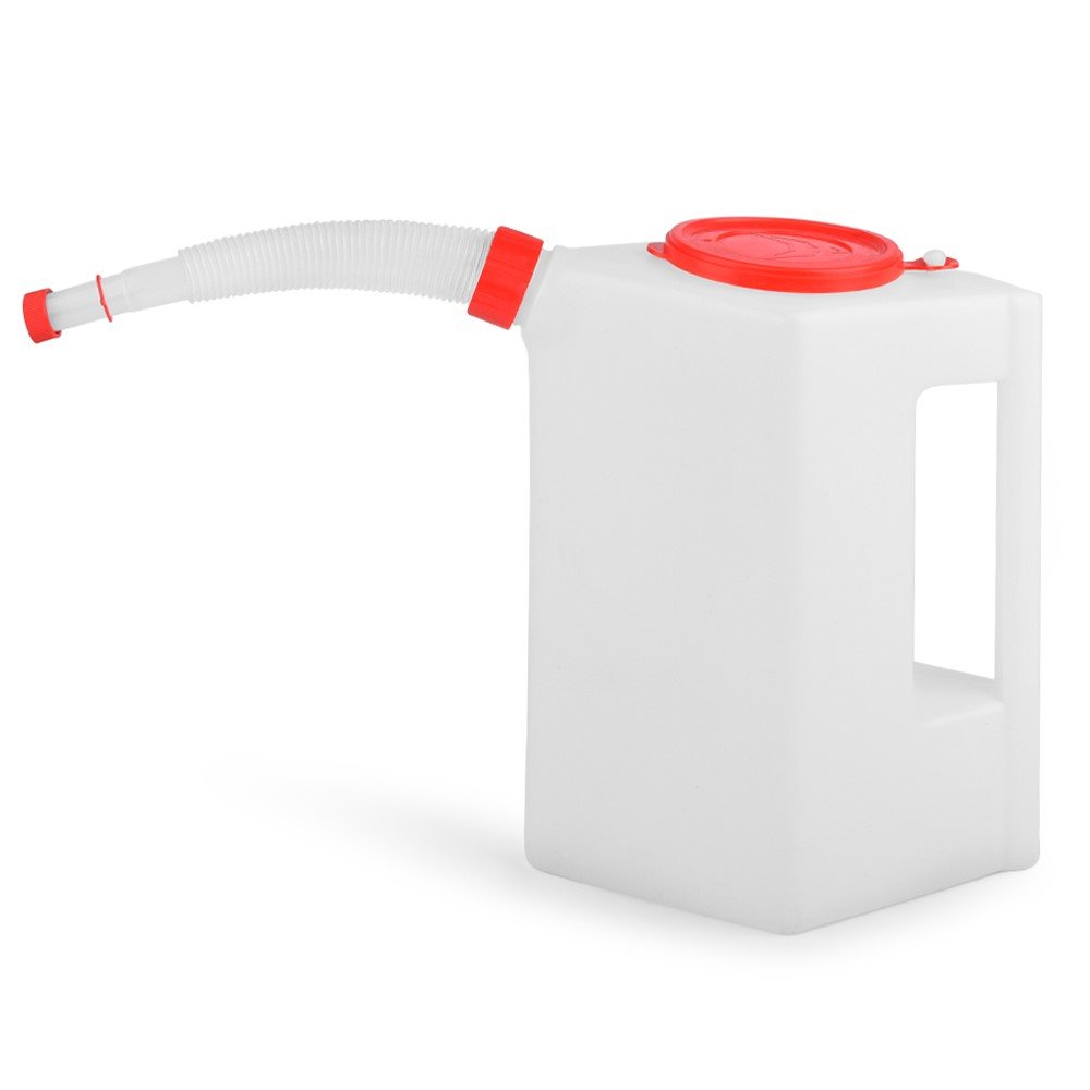 RACEFOXX Kanne, Benzinkanne, Füllkanne, 5 Liter, Füllmengenskala, Kanister, Benzin, Einfüllkanne, mit flexiblem Schlauch und Deckel RACEFOXX Kanne, Benzinkanne, Füllkanne, 5 Liter, Füllmengenskala, Kanister, Benzin, Einfüllkanne, mit flexiblem Schlauch und Deckel von WE ARE RACING. RACEFOXX.COM
