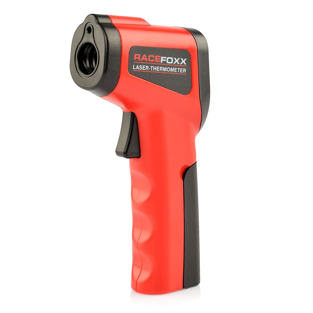 RACEFOXX Laser Infrarot Thermometer Temperaturbereich -50 bis + 380 Grad Celsius von WE ARE RACING. RACEFOXX.COM