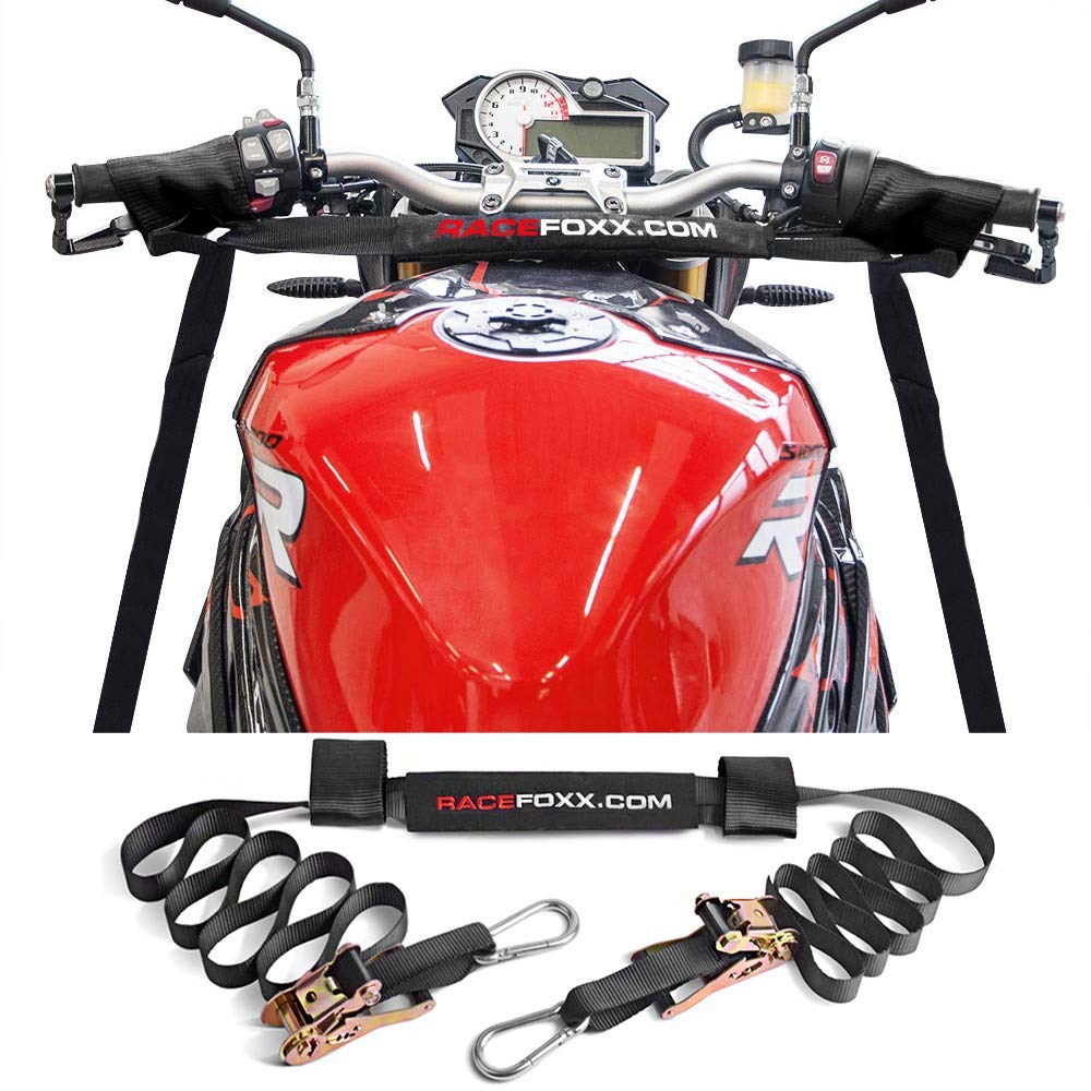 RACEFOXX Motorrad Lenker Abspanngurt mit Ratschen und Karabinerhaken,Verzurrgurt, Ratschengurt, Motorrad Transport, Ladungssicherung, Motorradtransport, Motorradlenker RACEFOXX Motorrad Lenker Abspanngurt mit Ratschen und Karabinerhaken,Verzurrgurt, Ratschengurt, Motorrad Transport, Ladungssicherung, Motorradtransport, Motorradlenker von WE ARE RACING. RACEFOXX.COM