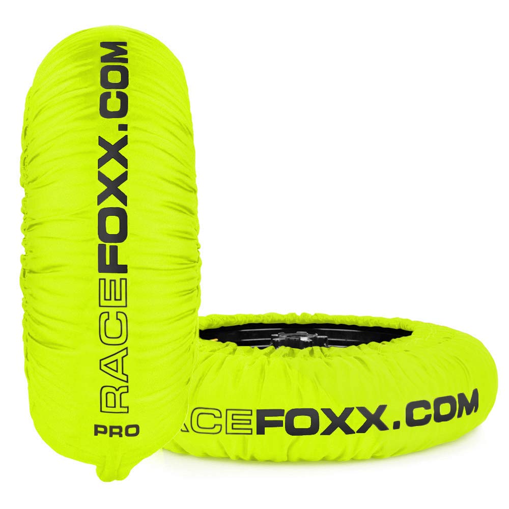 RACEFOXX PRO Reifenwärmer Tyre Warmers 80/100° C Heiztemperatur SUPERBIKE, 120/17 vorne und 180 bis 200/17 hinten, neon gelb Heizdecken Rennsport Motorrad RACEFOXX PRO Reifenwärmer Tyre Warmers 80/100° C Heiztemperatur SUPERBIKE, 120/17 vorne und 180 bis 200/17 hinten, neon gelb Heizdecken Rennsport Motorrad von WE ARE RACING. RACEFOXX.COM