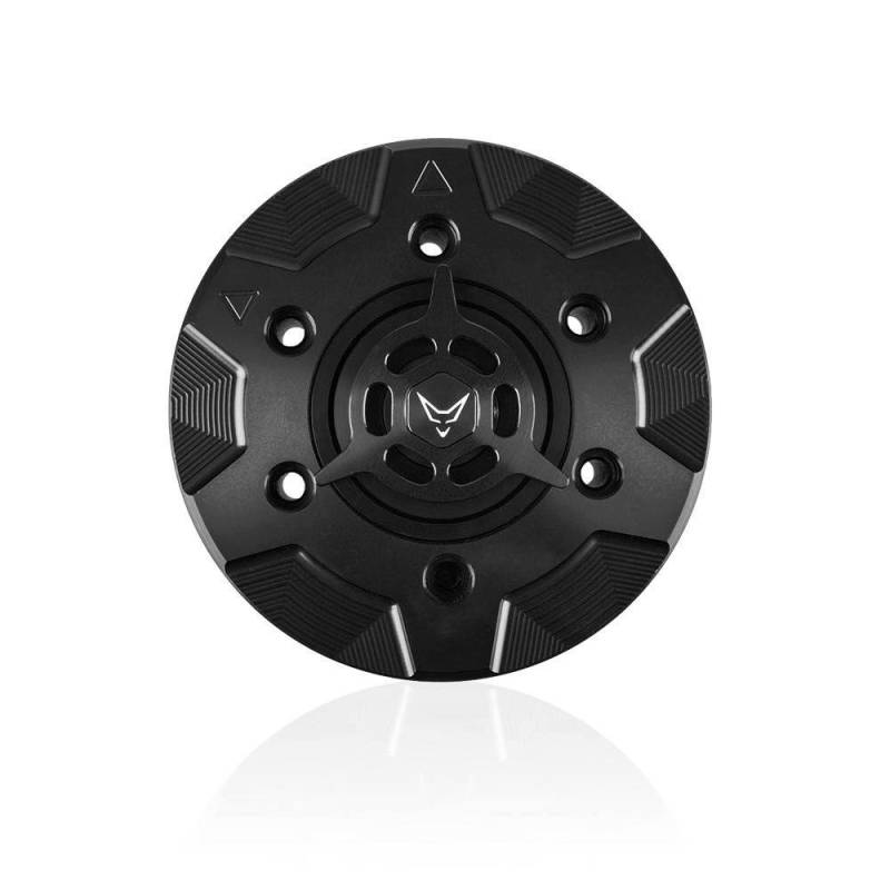 RACEFOXX Tankdeckel Tankverschluss Tank Deckel für Schnelltankkanister, schwarz, kompatibel für BMWS1000R RR bis Bj. 2022 von WE ARE RACING. RACEFOXX.COM