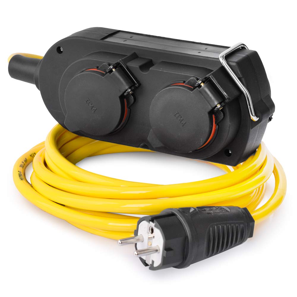 RACEFOXX Verlängerungskabel Panzerkabel mit 4-Fach Stecker 5 m Kabel Stromkabel RACEFOXX Verlängerungskabel Panzerkabel mit 4-Fach Stecker 5 m Kabel Stromkabel von WE ARE RACING. RACEFOXX.COM