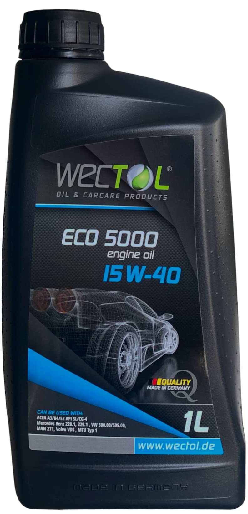 Wectol Eco 5000 15W-40 Motoröl / 1 Liter Wectol Eco 5000 15W-40 Motoröl / 1 Liter von WECTOL OIL & CARCARE PRODUCTS