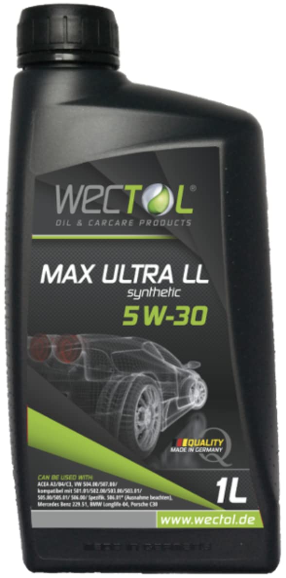 Wectol 5W-30 Max Ultra LL 5W30 Motoröl / 1 Liter von WECTOL OIL & CARCARE PRODUCTS