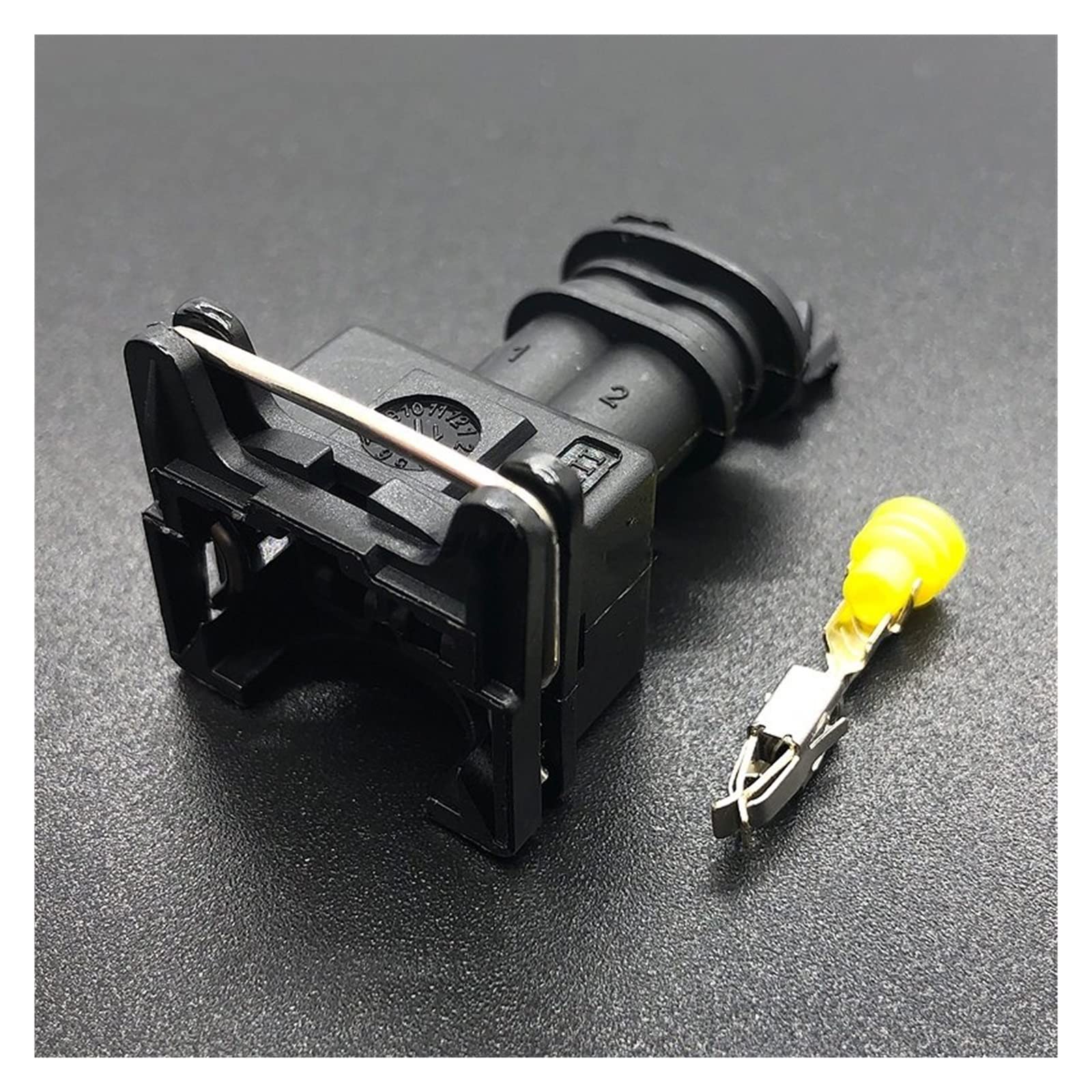 WEFITZ 1 Sets 2 Pin Way TE AMP Ersatz wasserdichter elektrischer Kabelstecker 282189-1 (Size : 1 Set) von WEFITZ