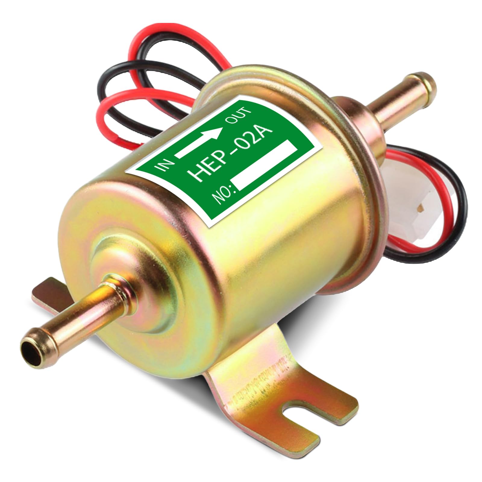 Universal Kraftstoffpumpe Elektrisch: WEGREAT 12V HEP-02 Hochleistungs Druck Benzinpumpe, Übernahme der Kolbentyp Ölversorgungsmethode, Niederdruck-Auto Kraftstoffpumpe für Benzin und Diesel, Gold Universal Kraftstoffpumpe Elektrisch: WEGREAT 12V HEP-02 Hochleistungs Druck Benzinpumpe, Übernahme der Kolbentyp Ölversorgungsmethode, Niederdruck-Auto Kraftstoffpumpe für Benzin und Diesel, Gold von WEGREAT