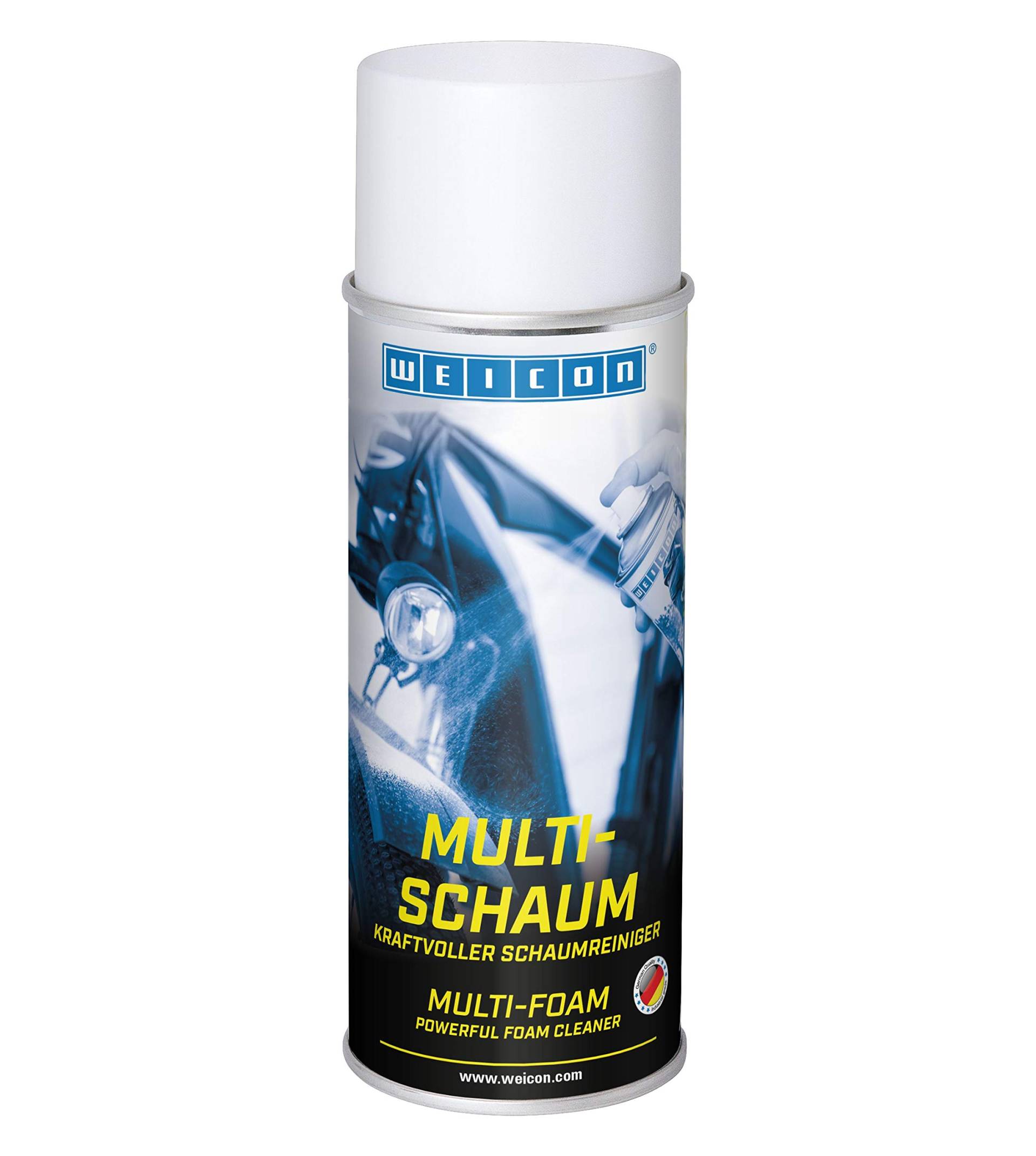 WEICON 70200400 Multi-Schaum 400 ml | Kraftvoller Schaumreiniger für Fahrrad, Fahrradhelm, Fahrradhose und Fahrradschuhe WEICON 70200400 Multi-Schaum 400 ml | Kraftvoller Schaumreiniger für Fahrrad, Fahrradhelm, Fahrradhose und Fahrradschuhe von WEICON