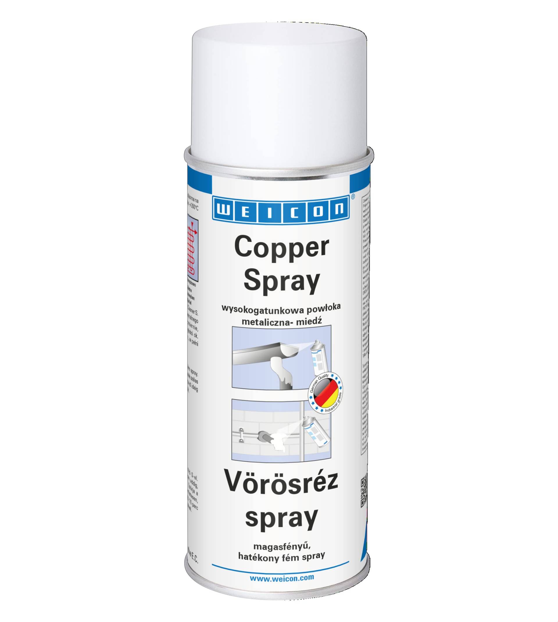 WEICON Copper Spray 400ml | Hochleistungsmetallspray von WEICON