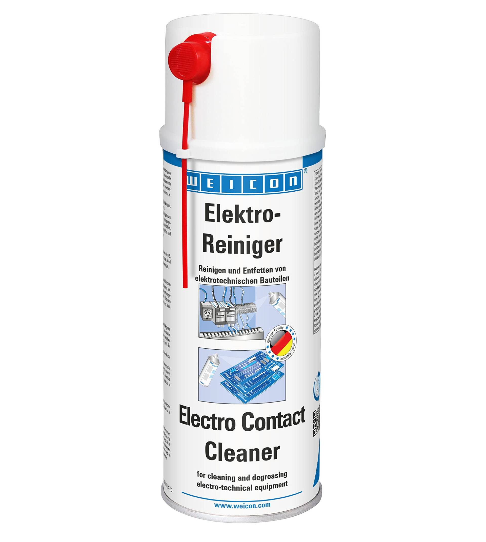 WEICON Elektro-Reiniger 400 ml, Kontaktreiniger für Elektronik, Platinenreiniger, Leiterplattenreiniger WEICON Elektro-Reiniger 400 ml, Kontaktreiniger für Elektronik, Platinenreiniger, Leiterplattenreiniger von WEICON
