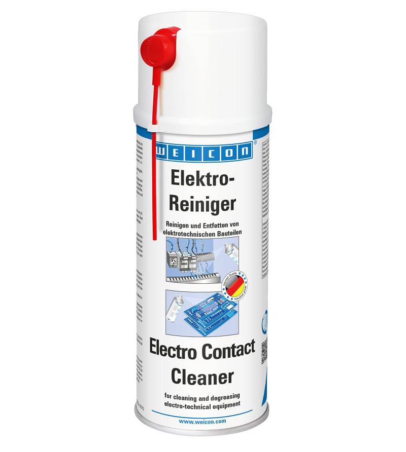 WEICON Elektro-Reiniger 400 ml, Kontaktreiniger für Elektronik, Platinenreiniger, Leiterplattenreiniger von WEICON