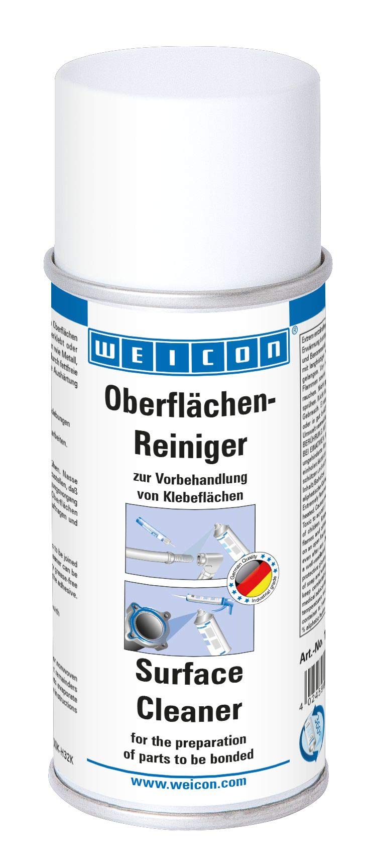 WEICON Oberflächen-Reiniger / 150 ml / Reiniger / Entfetter / Spezialreiniger / farblos von WEICON