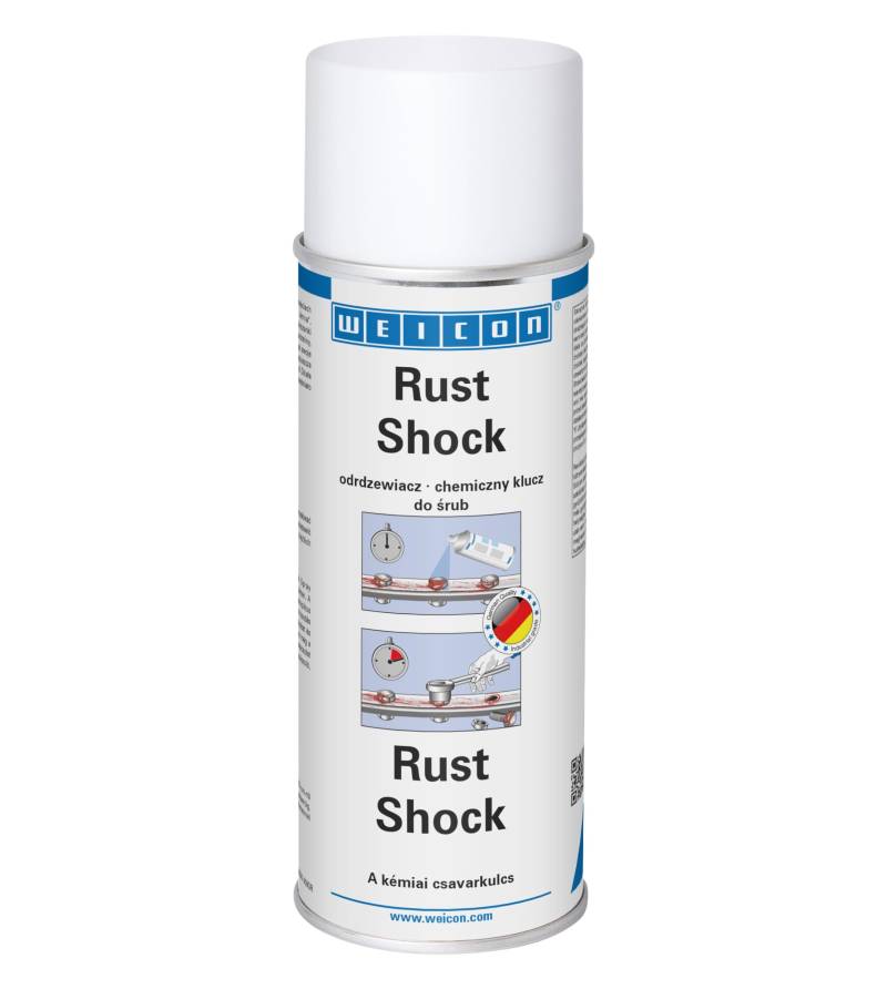 WEICON Rust Shock 400ml | Chemischer Schlüssel zum Lösen von Schraubverbindungen | Blau von WEICON