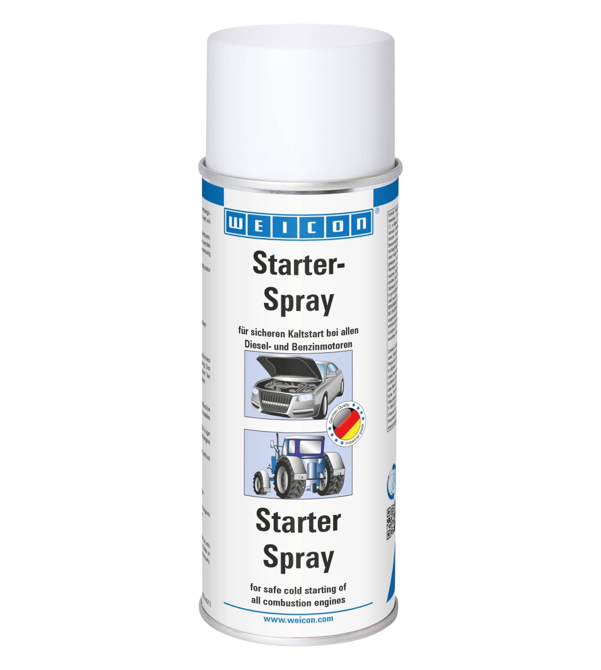 WEICON Starter-Spray | 400 ml | Starthilfe-Spray für einfaches und sicheres Starten von Motoren | Auto | Motorrad | Benzin | Diesel WEICON Starter-Spray | 400 ml | Starthilfe-Spray für einfaches und sicheres Starten von Motoren | Auto | Motorrad | Benzin | Diesel von WEICON