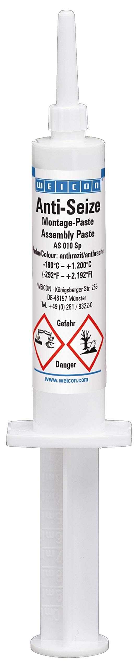 WEICON Anti-Seize Montagepaste 10 g hitzebeständiger Schutz gegen Korrosion, Festfressen und Verschleiß WEICON Anti-Seize Montagepaste 10 g hitzebeständiger Schutz gegen Korrosion, Festfressen und Verschleiß von WEICON