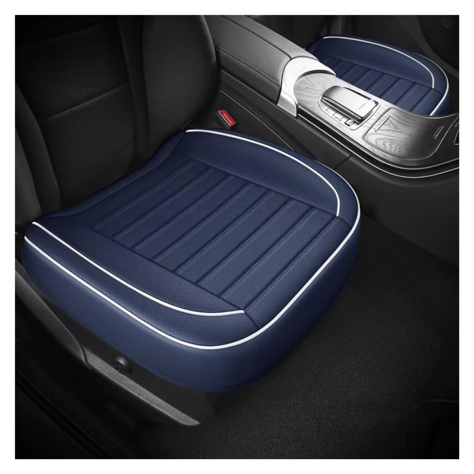 Autositzbezüge 1 Stück PU-Leder Autositzbezug Innenraum Autositze Kissenschutzmatte Universal Sitzbezug Teppich(D Color 12) von WEIFANAA