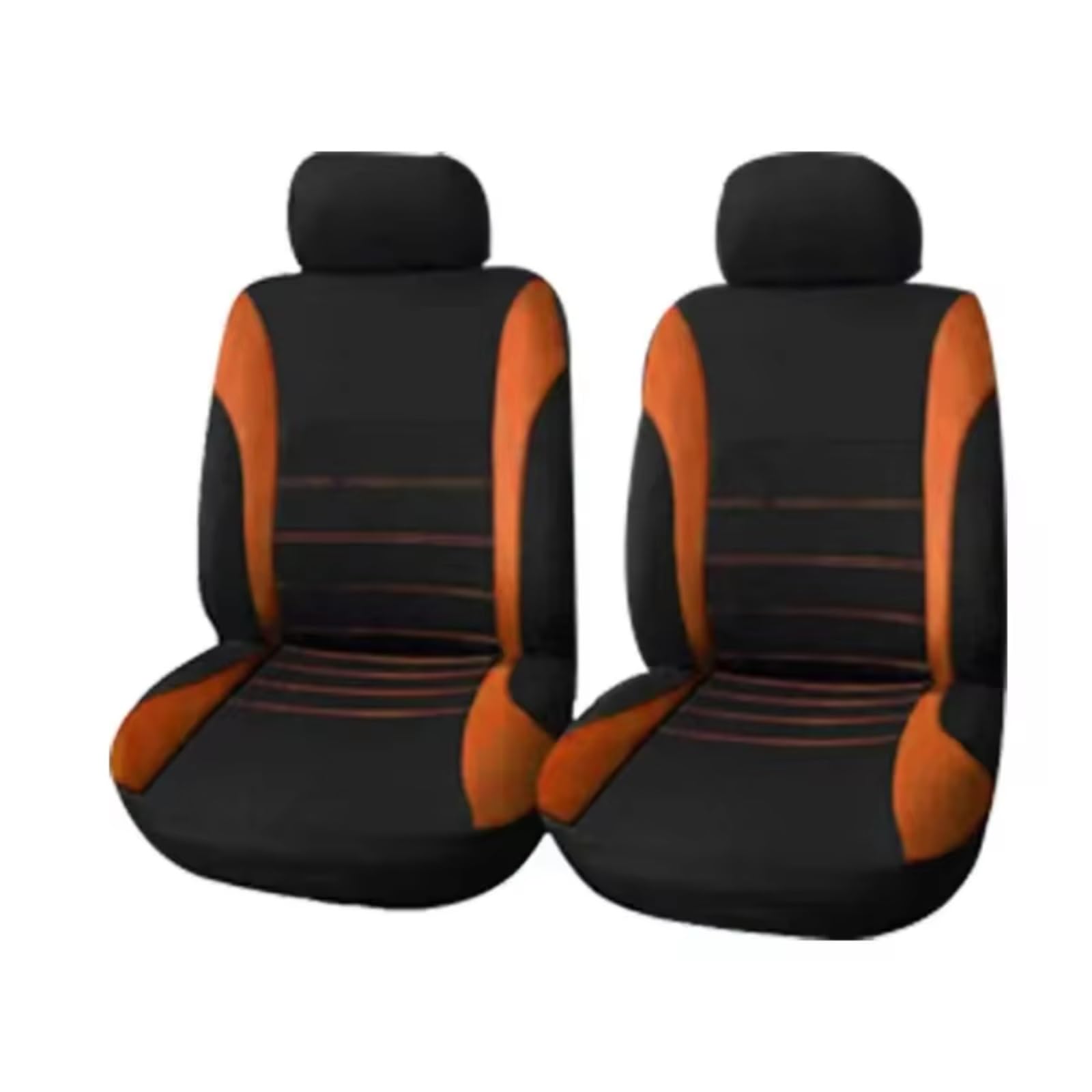 Autositzbezüge Für A4L A6L A5 A3 A2 A1 A7 A8 Q2 Q3 Q5 Q7 R8 Auto Sitzbezug Set Auto Innen Zubehör Sitz Protector Stuhl Pad(H 2seat-orange) von WEIFANAA