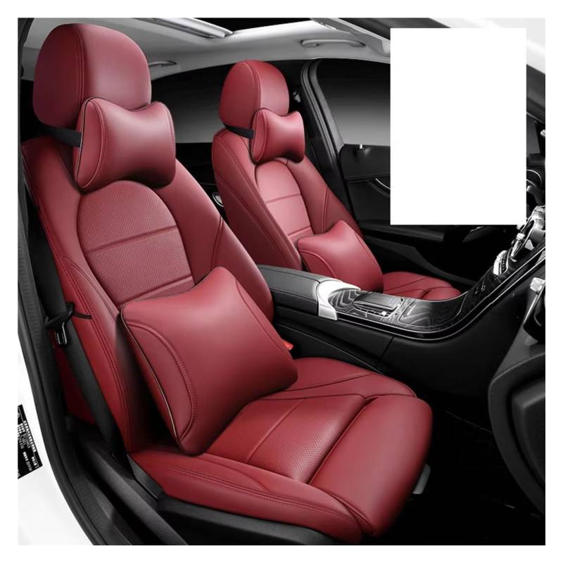 Autositzbezüge Für Benz W205 2015-2020 Für GLC 2017-2021 Autositzbezug Anpassen Zubehör Autositzbezug(Color 1) von WEIFANAA