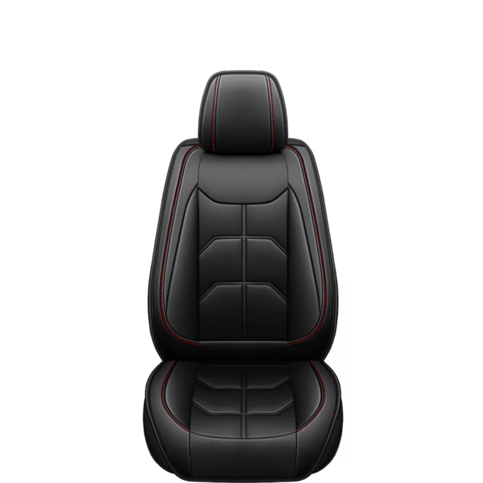 Autositzbezüge Für Citroen C4 Für Picasso C3 C5 C6 DS4 DS5 DS6 DS7 Auto Sitzbezug(A Black 1 Seat) von WEIFANAA