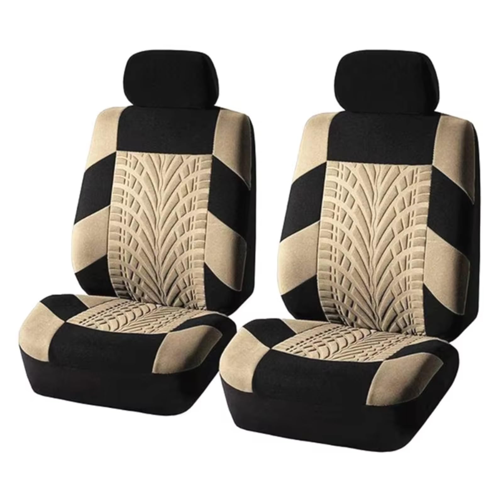 Autositzbezüge Für Mazda Für CX-3 Für CX-5 Für CX-7 Für CX-9 Für BT50 Für MX-5 Für Miata RX8 Auto Kissen Sitze Auto Sitzbezüge Set(D 2Seats-Beige) von WEIFANAA
