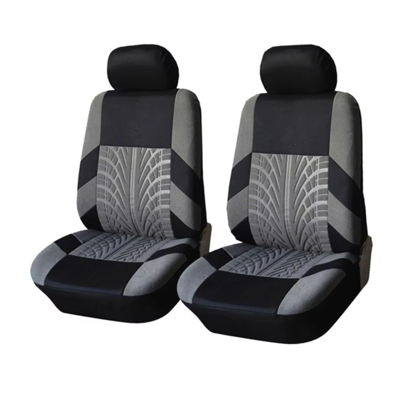 Autositzbezüge Für Nissan Für Qashqai Für X Trail 350z Für Altima Für Juke Für Lannia Nv200 Für Pathfinder Für Rogue Auto Sitzbezüge(A 2Seats-Grey) von WEIFANAA