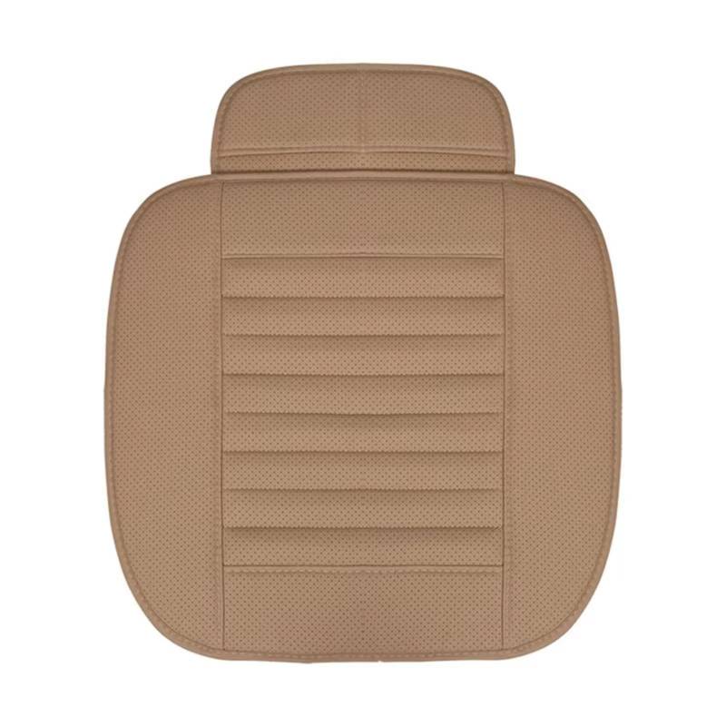 Autositzbezüge Für Peugeot 206 307SW 308 407 408 508sw 208 2008 3008 4008 5008 Für RCZ PU Leder Auto Sitzbezug Sitzkissen(C Beige 1 Seat) von WEIFANAA