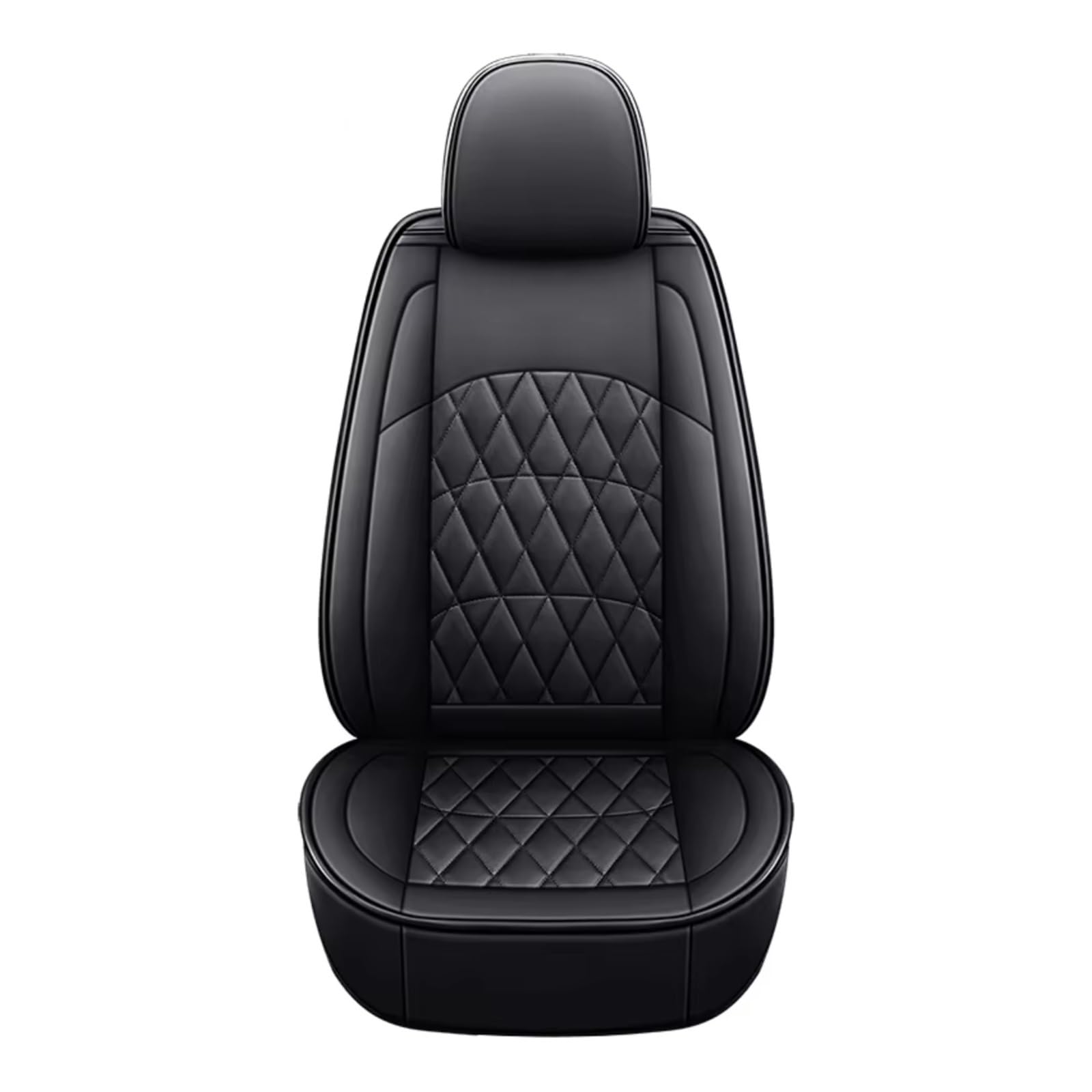 Autositzbezüge Für Q5 Q2 Q3 Q6 Q7 Q8 S1 S4 S5 S6 SQ5 RS3 RS4 Auto Zubehör Innen Details Künstliche Leder Auto Sitzbezüge(A Black 1 Seat) von WEIFANAA