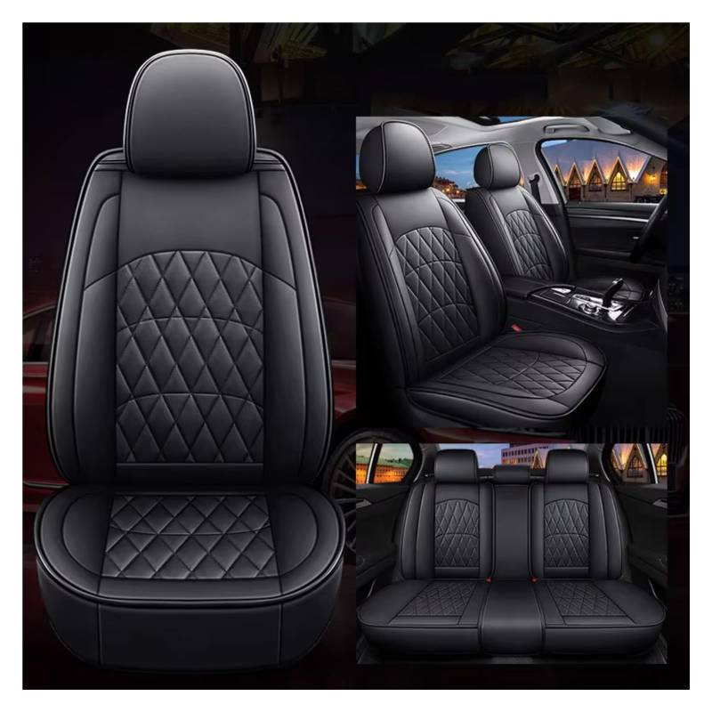 Autositzbezüge Für Q5 Q2 Q3 Q6 Q7 Q8 S1 S4 S5 S6 SQ5 RS3 RS4 Auto Zubehör Innen Details Künstliche Leder Auto Sitzbezüge(E Black 5 Seat) von WEIFANAA
