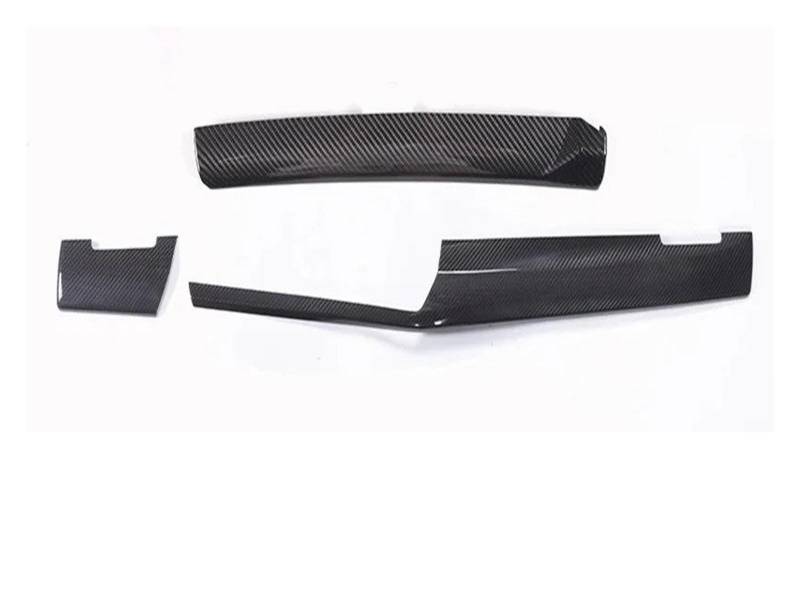 Interieur Zubehör Für 5 Series G60 2024 LHD Carbon Fiber Center Console Dashboard Panel Dekoration Abdeckung Trim Auto Innenraum(3 PCS) von WEIFANAA