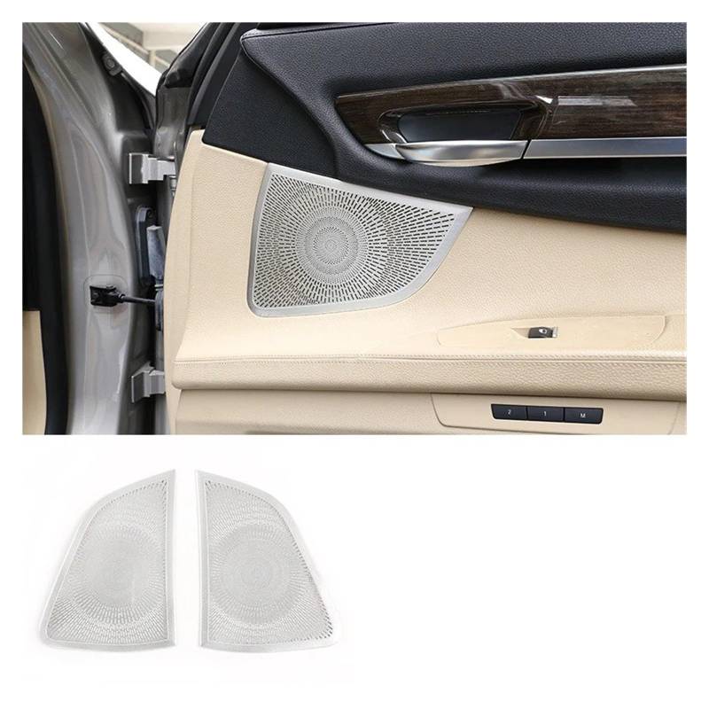 Interieur Zubehör Für 7 Series F01 F02 F03 G11 2009-2022 Autotür Stereo Lautsprecher Abdeckung Trim Aufkleber Auto Zubehör Auto Innenraum(B) von WEIFANAA