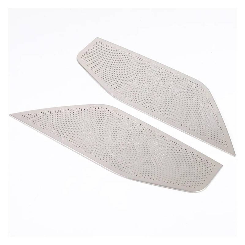 Interieur Zubehör Für 7 Series I7 G70 2023 2024 Edelstahl Silber Auto Tür Horn Audio Lautsprecher Abdeckung Trim Auto Innenraum von WEIFANAA