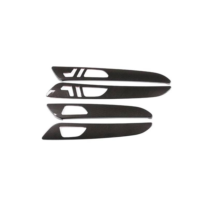 Interieur Zubehör Für Benz ML Für GLE GL Für GLS 320 400 2012-2019 Auto-Innentürdekorationsverkleidungsabdeckung Verkleidung Autoaufkleber Zubehör 4 STK Auto Innenraum(Style A Carbon) von WEIFANAA