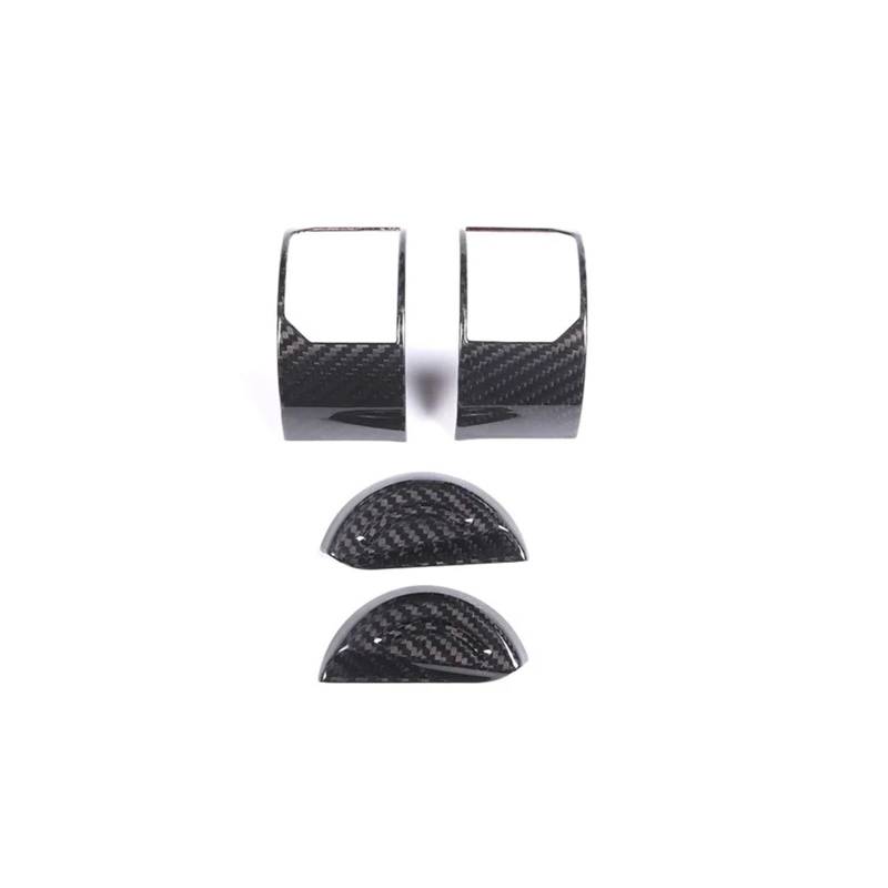 Interieur Zubehör Für Für Urus 2018 2019 2020 2021 Auto Sport Modus Schalter Rahmen Abdeckung Trim Aufkleber Auto Zubehör 4PCS Auto Innenraum(Schwarz) von WEIFANAA