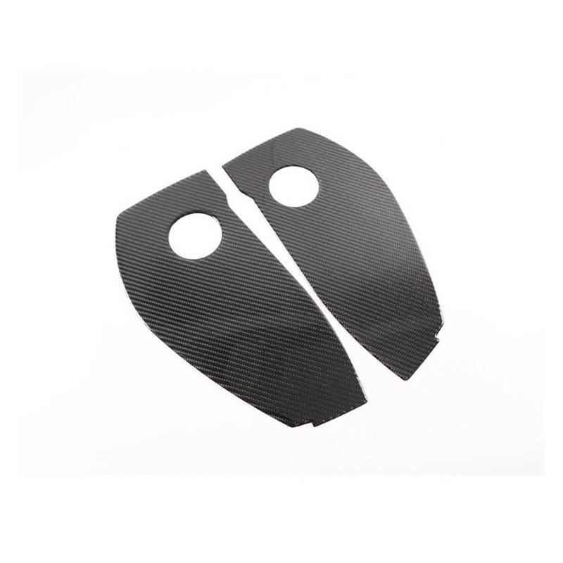 Interieur Zubehör Für Hummer H2 2003 2004 2005 2006 2007 Autotür Antikollisionskissen Zieraufkleber Innenausstattung 2 STK Auto Innenraum(Schwarz) von WEIFANAA