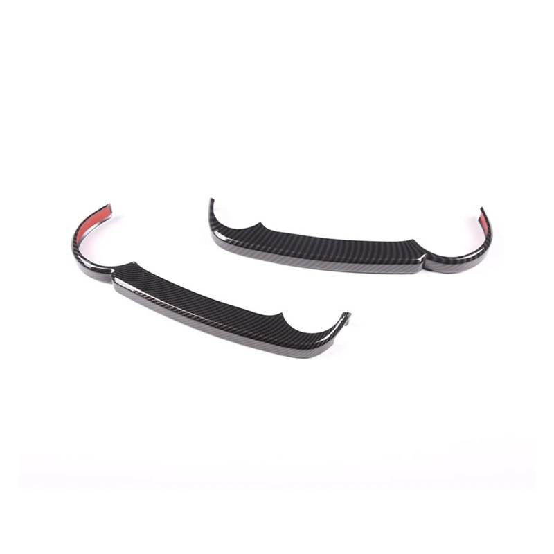 Interieur Zubehör Für Toyota FJ Für Cruiser 2007-2021 Auto Center Control Panel Seite Dekorative Streifen Trim 2 stücke Auto Innenraum(Carbon Fiber) von WEIFANAA