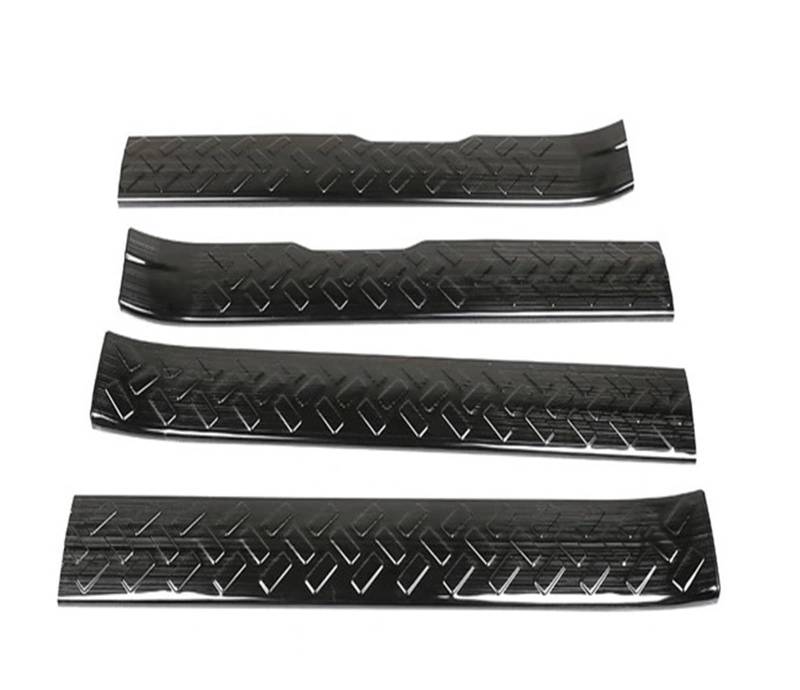 Interieur Zubehör Für Toyota FJ Für Cruiser 2007-2021 Autotürschwellenleiste Abnutzungsplatte Innenverkleidung Schwellenschutzplatten Abdeckung 4St Auto Innenraum(Inner Threshold) von WEIFANAA